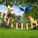 Wooden Bridge Ladder Swing for Birds - 12 Ladders 70x8 cm - Parrot Accessories & Toys - Buy Online on GoSupps.com