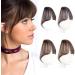Bangs Hair Clip Air Bangs Wig For Women With Natural Front Forehead Invisible Hair Patch Round Face French Bangs Fake Bangs Bangs Clip in Hair(Color:Light Brown) - Buy Online on GoSupps.com