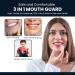 Dentist Approved Mouth Guard for Teeth Grinding - 4 PCS Reusable Shields for Adults & Kids - Prevent Bruxism, Stop Grinding & Clenching at Night - Blue - Buy Online on GoSupps.com