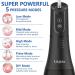 Rechargeable Cordless Water Flosser with 5 Modes | Teeth Cleaner & Plaque Remover for Braces | 400ML Black - Buy Online on GoSupps.com