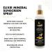 Buy Organic Broad Spectrum Mineral Sunscreen Spray SPF 30 - Chemical Free for Adults & Children | Aloe Vera Vitamin E & Green Tea ELIXIR by Coco March - 6 fl oz - Buy Online on GoSupps.com