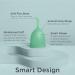 Saalt Twin Pack - Reusable Medical-Grade Silicone Period Cups | Soft & Original Firmness (Small) | Wear for 12 Hours - Eco-Friendly Menstrual Solution - Buy Online on GoSupps.com