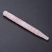 Pink Massage Stone - 4.72 Crystal Stick for Facial Acupuncture & Body Relaxation | Portable & Smooth eCommerce Shipping Worldwide - Buy Online on GoSupps.com