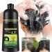 Yaguan Herbal Shampoo Yaguan Herbal Blackening Shampoo Yaguan Dark Brown Dew Shampoo 3 In 1 Black Hair Dye Shampoo Korea Yaguan Black Hair Shampoo In 5 Minutes For Women Men (Black+Brown) - Buy Online on GoSupps.com