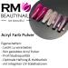 Black Diamond Glitter Acrylic Color Powder - 10g for Stunning Nail Designs | RM BeautyNails - Buy Online on GoSupps.com