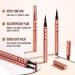 Sharp-Line Eye Makeup Waterproof Smudgeproof Longwearing-Liquid Eyeliner Pen Sweatproof Eye Liner Cat-Eye Makeup Pencil - Buy Online on GoSupps.com