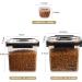 Lockcoo 2-Pack Airtight Dog Food Storage Containers with Measuring Cup - 8L+4L Grey - Buy Online on GoSupps.com
