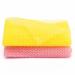 Windspeed 2Pcs African Body Exfoliating Net Long Deep Cleaning African Net Bathing Sponge Mesh Back Scrubber Skin Smoother for Women Men Shower/Stocking Stuffer(80x30cm) (Yellow+Pink)