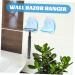 Outanaya 2-Piece Razor Holder - Wall-Mounted Shaver Organizer Rack with Suction Cup for Bathroom - Buy Online on GoSupps.com