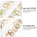 1 Box Nail Art Accessories Diy Nail Art Decorations Manicure Studs Manicures Ornament Nail Chain Decors Diy Manicure Chain Nail Decor The Chain Bead Chain Zinc Alloy - Buy Online on GoSupps.com