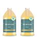 WHOLENATURALS EWG Verified & Certified Palm Oil Free, Castile Liquid Soap - 1 gallon (0.5 gallon x2) Unscented, Mild & Gentle Non-GMO & Vegan - Formulated with Carrier Organic Oils 128 Ounce