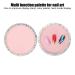 Nail Mixing Plate - Reusable Pink Nail Art Display Plate for Shops & Home Use - Buy Online on GoSupps.com