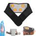 Acupressure-kidney care belts of self-heated waist support belts thermal magnetic field therapy lower back support for posture correction pain relief waist: Black Size: X-XL black