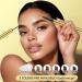 FmtwPhn Eyebrow Pen Double Sided 4 Fork Eyebrow Gel PenLong Lasting Womens Cosmetics Sweatproof Beauty Accessories for Work Fitness Sports Dating Business and Photoshoot for Girls - Buy Online on GoSupps.com