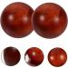 Buy Beavorty 6-Pack Fitness Massage Balls - Stress Relief & Crafting Balls - Wooden Handballs (5x5cm Set of 3) - Buy Online on GoSupps.com