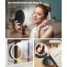 2.5X Magnifying Makeup Mirror with LED Lights | Touch Screen | 3 Color Modes | Portable & Rechargeable | 6 Inch Vanity Mirror - Buy Online on GoSupps.com