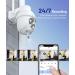 GALAYOU 2K Security Cameras Outdoor  WiFi Home Video Surveillance Waterproof Camera  Color Night Vision 360 Pan-Tilt View  Spotlight Camera  24/7 SD Card Storage  Works with Alexa Google Assistant 1 White - Buy Online on GoSupps.com