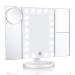 Vanity Mirror With Lights & Latest 21 Led Lighted Makeup Mirror - New 11x7.1x1  Trifold 2X/3X Magnifying Mirror With Improved Touch Screen Dimming Technology For Your Perfect Makeup Session