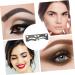 DOITOOL Eyebrow Makeup Tools 10 Pcs Eyebrow Ruler Tool Large Shower Mat Brow Mapping Eyebrow Stencil Supplies Stainless Steel 17x4.8cmx5pcs Blackx5pcs - Buy Online on GoSupps.com