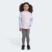 Adidas Girls 2 Piece Tricot Jacket & Tight Set 5 - Clear Pink - Buy Online on GoSupps.com