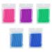 Cuttte 500 PCS Disposable Microbrush Applicators Microfiber Wands for Eyelashes Extensions and Makeup Application (Head Diameter: 1.5/ 2.0/ 2.5 mm) Mix Color