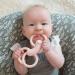 Dr. Brown's Baby Pacifier 0-6m with Soft Lovey Sloth and Teether - Pink - Buy Online on GoSupps.com