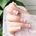 Semi Cured Gel Nail Strips - 18PCS Semi Cured Nail Wraps - Long Lasting Gel Nail Stickers with Soft Glossy Gel Finish - French Tip Stickers French Manicure Stickers French Tips - Buy Online on GoSupps.com