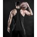 Holure 3-Pack Men's Sleeveless Sports Shirts - Fitness & Bodybuilding Vests in Black Dark Gray Marine - Buy Online on GoSupps.com