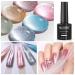 MIZHSE Crystal Cat Eye Gel Nail Polish Set with Cat Eye Gel, Glitter, and 2 Magnet Sticks - Sparkle and Shine with this UV LED Nail Art Gift Set - Buy Online on GoSupps.com