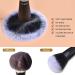 LORYP Glitter Crystal Makeup Brushes Set - 13pcs Bling Rhinestone Matte Black Set for Lady - Buy Online on GoSupps.com