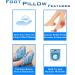 Comfort Finds Foot Pillows Heel Protectors - Effective Heel Cushions for Pressure Sore Relief, Ideal for Swollen Feet - One Pair, Plaid - Buy Online on GoSupps.com