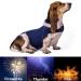 Wingfly Dog Coat Calming Vest - Anxiety Relief Shirt for Dogs | Stress-Free Pet Clothing (Medium Blue) - Buy Online on GoSupps.com