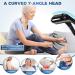 2024 Upgrade Angled Head Nail Clippers for Seniors Ergonomic Toenail Clipper for Thick Nails Premium Steel Toe Nails Clippers with Catcher for Men Black Nail Clippers - Buy Online on GoSupps.com