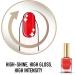 Max Factor Gel Shine Lacquer Nail Polish 11 ml 25 Patent Poppy - Buy Online on GoSupps.com