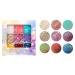 9 Colors Bright Glitter Eyeshadow Palette - Long Lasting & Waterproof Shimmer for Eyes, Lips, Face - NICEFACE (Set 02) - Buy Online on GoSupps.com
