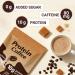 Buporai Protein Coffee Powder - Caramel Protein Iced Coffee 0g Sugar Keto Friendly 80 mg Caffeine Per Serving - 20 Servings - Buy Online on GoSupps.com