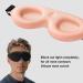 Sleep Mask for Women & Men - 3D Blackout Eye Cover | No Eye Pressure Soft & Breathable | Adjustable Strap for Travel & Yoga - Dusty Pink - Buy Online on GoSupps.com