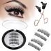 Magnetic Eyelashes Eyelashes Fluffy Lashes Magnetic Lashes for Women & Girls Magnetic Eyelashes with Applicator Easy to Use Magnetic Eyelashes Natural Look Reusable Magnetic Eyelashes-Comfortable - Buy Online on GoSupps.com