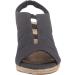 Easy Street Women's Aziza Wedge Sandal - Navy Linen Print - Size 11 - Comfortable and Stylish - Buy Online on GoSupps.com