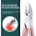 QXSJEDYCH Nail Clippers Stainless Steel Large Mouth Nail Clippers Anti-Splash Nail Clippers Single Large Small Thick Toenail Scissors Nails - Buy Online on GoSupps.com