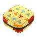 Menstrual Bag Zipper Ladies Napkin Pouch Tampons Collection Bag for Women and Girls (Colorful Fox)