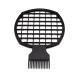 AUEAR, Black Plastic Hair Coil Comb Natural Curly Twist Hair Brush (Twist Comb) 1 Count (Pack of 1) Black