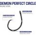 Mustad UltraPoint Demon Wide Gap In-Line Circle Hook 5/0 - Pack of 25 | Ideal for Catfish, Carp, Bluegill, Tuna | Saltwater/Freshwater Fishing Gear - Black Nickel - Buy Online on GoSupps.com