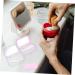 JECOMPRIS Cartoon Contact Lens Case - Compact Travel Holder | 4 Box Set for On-the-Go | Assorted Colors | Perfect for Contacts 6.5x4.5x2.5CM - Buy Online on GoSupps.com