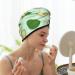 Soft Super Absorbent Avocado Microfiber Hair Towel Wrap for Women - Quick Dry Coral Velvet for Long Curly & Thick Hair - Buy Online on GoSupps.com