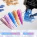 MIZHSE Cat Eye Gel Nail Polish Kit - 7ml Color Changing Cateye Manicure Set - Buy Online on GoSupps.com