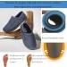 Extra Wide Diabetic Slip-On Shoes for Swollen Feet - Lightweight Breathable Adjustable Walking Shoes for Men (Dark Blue Size 11 - Buy Online on GoSupps.com