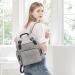 VS VOGSHOW Diaper Bag Backpack: Stylish & Durable Gray Maternity Nappy Bag - Buy Online on GoSupps.com