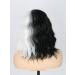 Topcosplay Women's Wig Half Blonde and Black Wig Long Curly Cosplay Wigs (White mixed Black) - Buy Online on GoSupps.com