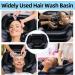 Hair wash basin for bedridden people mobile sink hair washing in bed built-in manual pressure filling - Buy Online on GoSupps.com